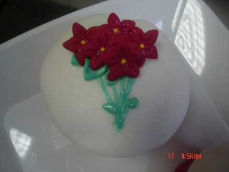 Cup cake de maçã Decorado