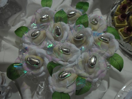 Docinho de amêndoa prateada