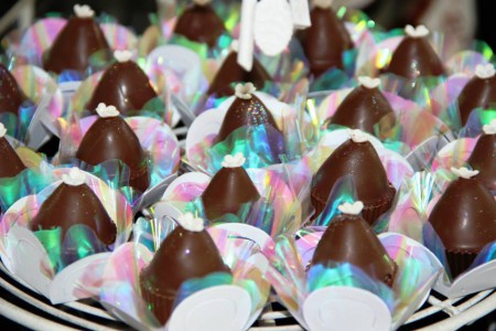 Alpino banhado no chocolate