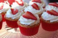 Cup cake de morango